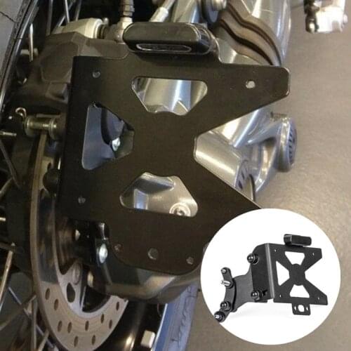 Hot Sale Motorcycle Side Mounted LED License Plate Bracket For BMW R NINET 1200 SCRAMBLER 2014 2015 2016 2017 2018 2019 RNINET