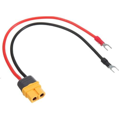 ISDT Q6 Q8 Toolkit RC M6 power adapter cable compatible with 20cm XT60 16AWG RC drone FPV racing multi-rotor parts
