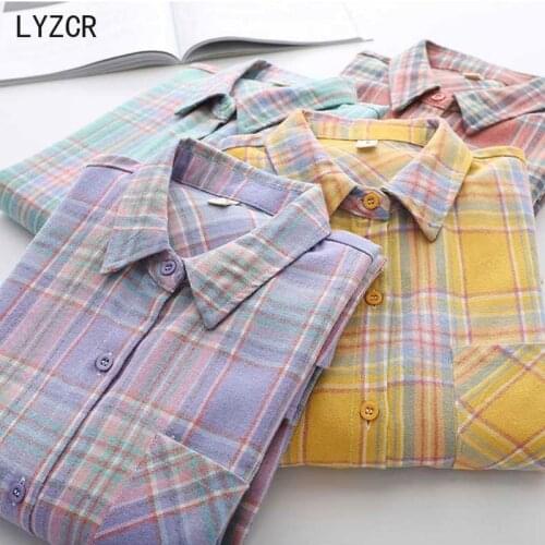 Женские рубашки с принтом LYZCR China At AliExpress