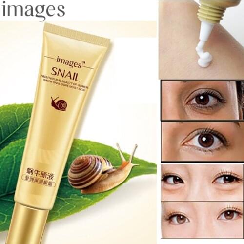 Snail Eye Essence Skin Care Eye Serum Anti Aging Anti Wrinkle Remove Dark Circle Whitening Cream IMAGES