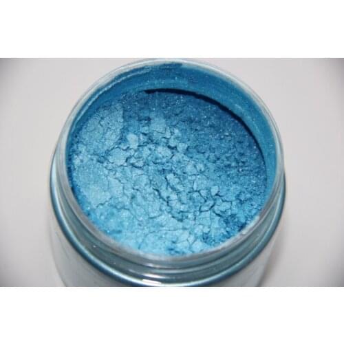 Cosmetic Grade Blue Nature Mica Glitter Shimmer Pearl Loose Pigments Mineral Dust Powder Makeup Party GR86745