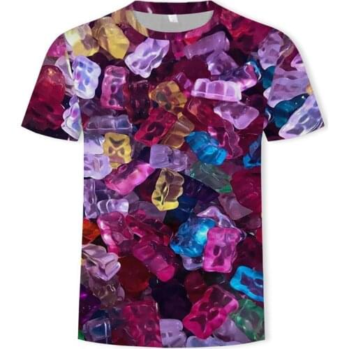 2021 Mans T-shirt Womens T-shirt 3d t-shirt Black T-shirt Casual T-shirt Animation Camisole Wear Short Sleeve T-shirt