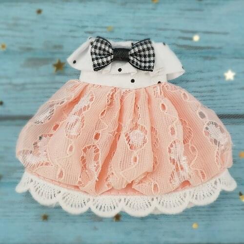 New 16cm Bjd Doll Clothes Dress Up Fashion Doll Clothes Skirt Suit Best Gifts for Children DIY Girls Toys