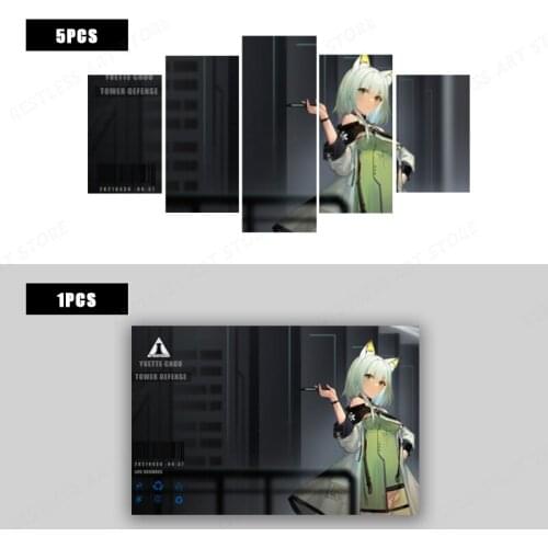 Arknights - Kayle Canvas Poster Gaming Painting Video Games Wall Art Modular Pictures Posters