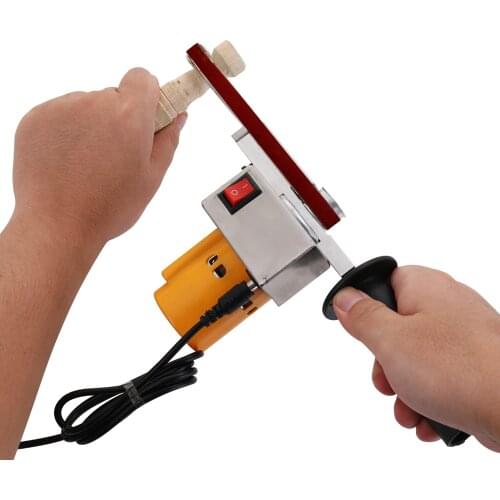 Polish Tool Multifunctional Handheld Mini Sanding Machine Angle Grinder Micro Polishing Polisher Electric Belt Sander Machine
