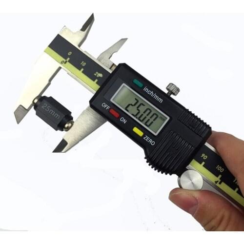 Stainless steel calipers digital caliper 150mm steel digital vernier caliper electronic micrometer measuring tool with box