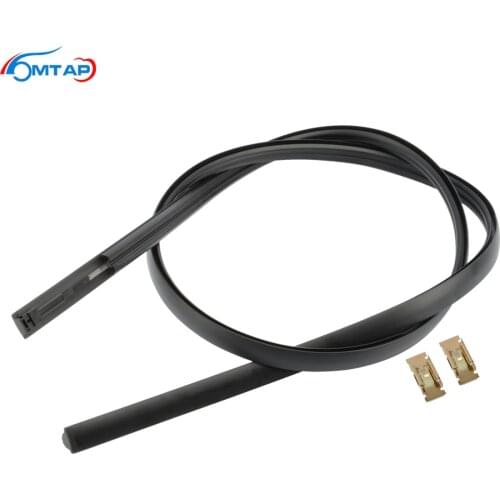 MTAP Roof Drip Finish Moulding Seal Strip For TOYOTA YARIS VITZ VIOS Hatchback NCP90 ZSP91 2009-2011 With Free Clips Fasteners