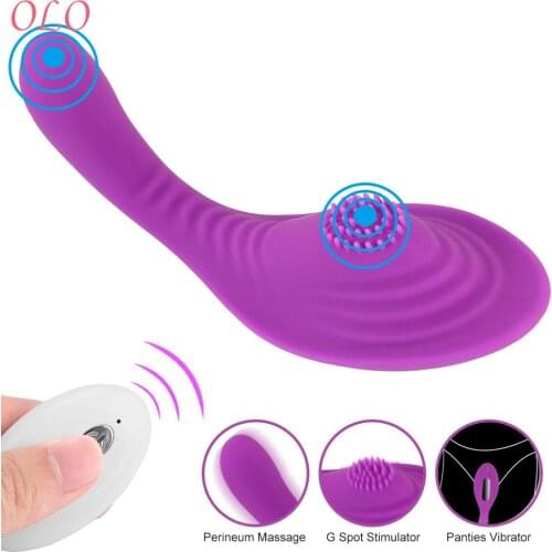 OLO Wearable Panty Vibrator Clitoris Stimulator Wireless Remote Control 10 Speed Invisible Vibratings Sex Toys for Women