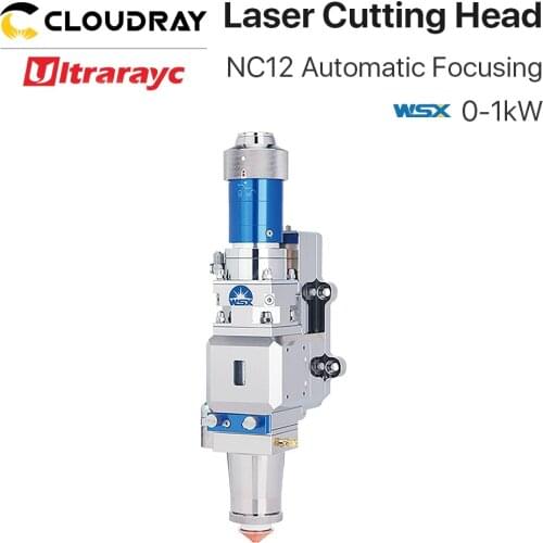Ultrarayc WSX 0-1KW Fiber Laser Cutting Head NC12 Automatic Focusing 1000W for Metal Cutting