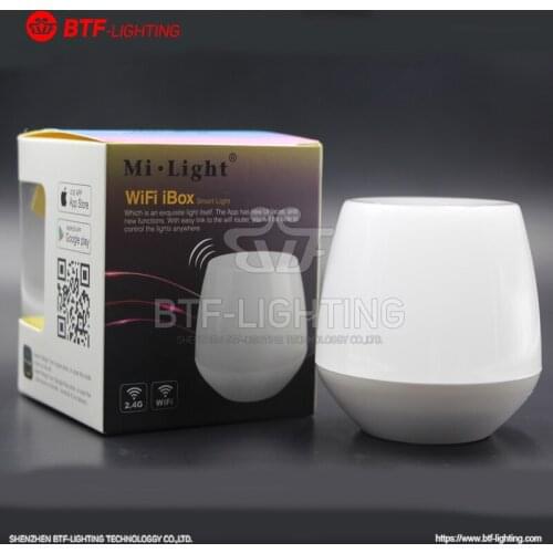 2.4G Milight RGB RGBW LED lamp with WIFI controller ihone Android APP