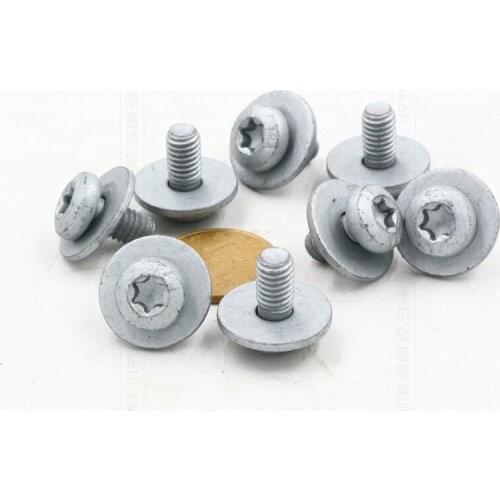 4pcs Original Fender Fixing Screw for Volkswagen New Jetta Golf 6 CC POLO Sagitar Polo