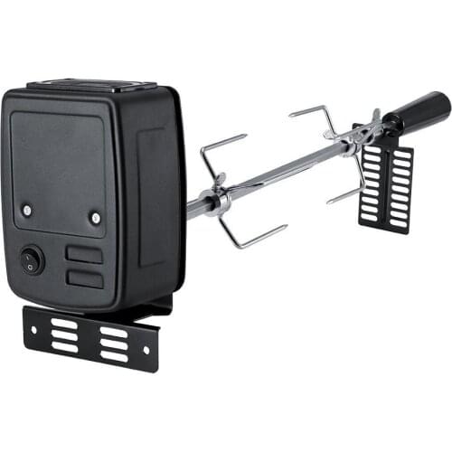 Automatic BBQ Grill Rotisserie Electric BBQ Motor Metal Outdoor Spit Roaster Rod Charcoal Pig Chicken Beef Camping Picnic Tools