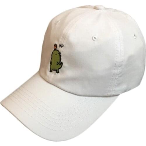 New Baseball Cap Womens And Mens Spring Summer Solid Color Cartoon Embroidery Outdoor Sports Sun Shade Hat Hip Hop Caps TG0252