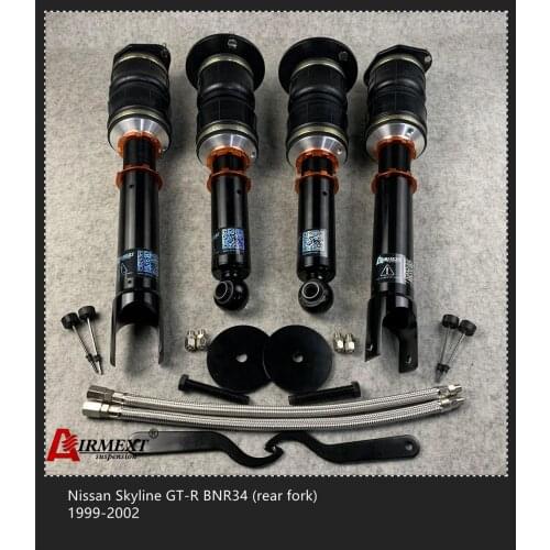 For Skyline GT-R BNR34(Rr Eye) (1999-2002) / coilover +air spring assembly /Auto parts/ air spring/pneumatic