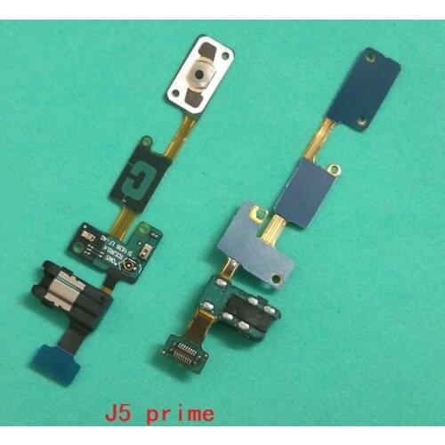 Home Button For Samsung Galaxy J5 Prime On5(2016) j7 Prime On7 G610 Audio Jack Headphone Flex Cable Ribbon