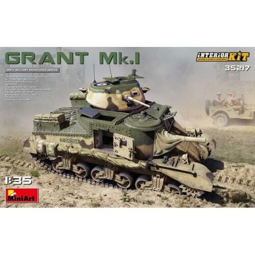 MiniArt 35217 1/35 Grant Mk.I w/Interior Kit - Scale Model Kit