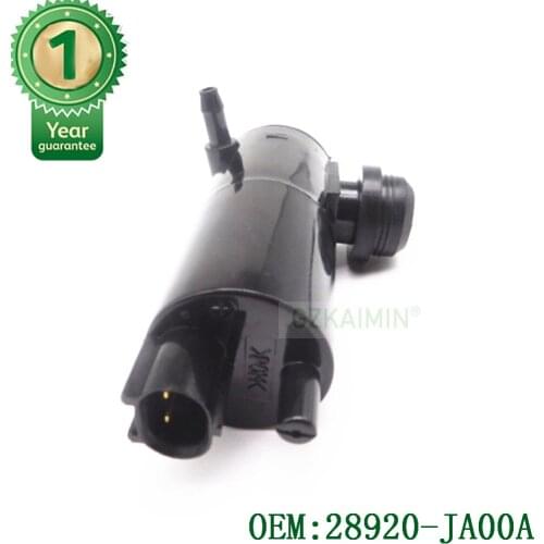 Windshield Washer Pump For Nissan Altima Maxima NV200 Rogue Versa OEM 28920-JA00A 28920JA00A