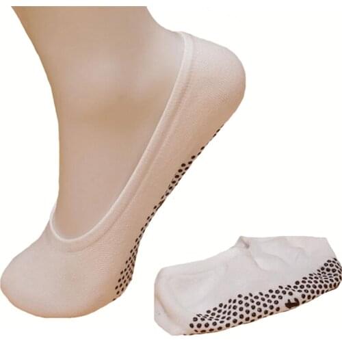 Yoga Socks Women Short Slipper Ladies Invisible Sock Girls Letter Black Slim Pink Dispensing Non-slip White Footwear Sport Socks