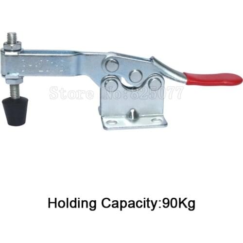 Wholesale 100PCS 90Kg/198Lbs Holding Capacity Horizontal Toggle Clamp GH-201B Metal Quick Release Tool JF1594