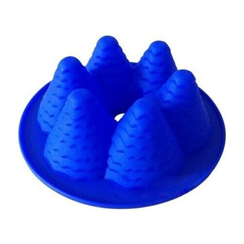 Pine Tree Shape Silicone Baking Cake Mold Candle Mold