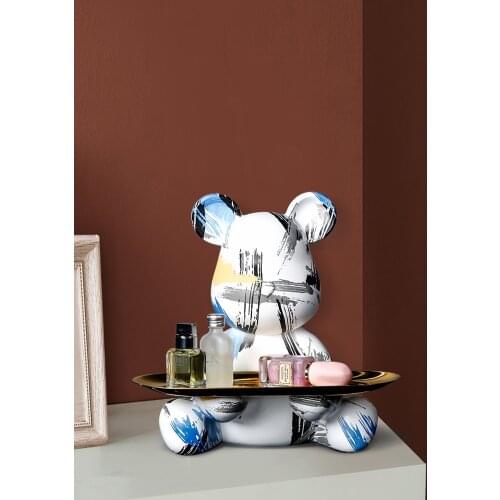 Nordic luxury desktop key storage ornaments TV cabinet living room home decorations simple