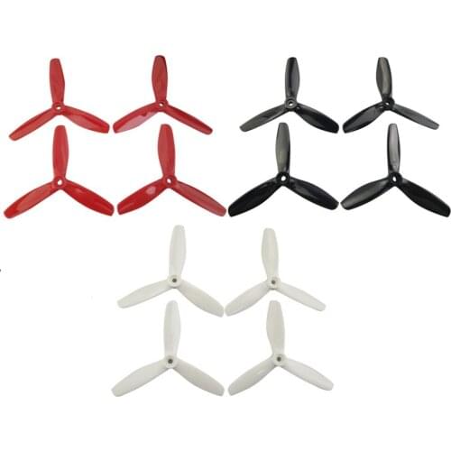 12PCS=3 Sets Three-leaf Propeller for MJX B6 B6W B6F B6FD B8 B5W F20 B8 PRO Bugs 8 pro Bugs Quadcopter blades
