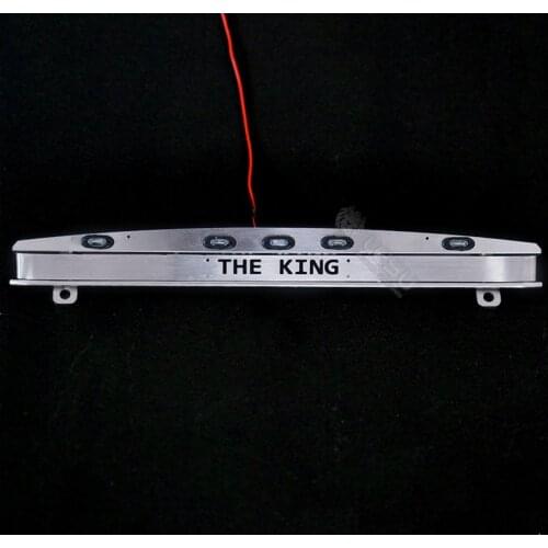 1/14 Rc Truck Scania Toy Truck LED High Body Roof Spoiler Light For Tamiya Tractor R620 R470 56323 Modified Parts