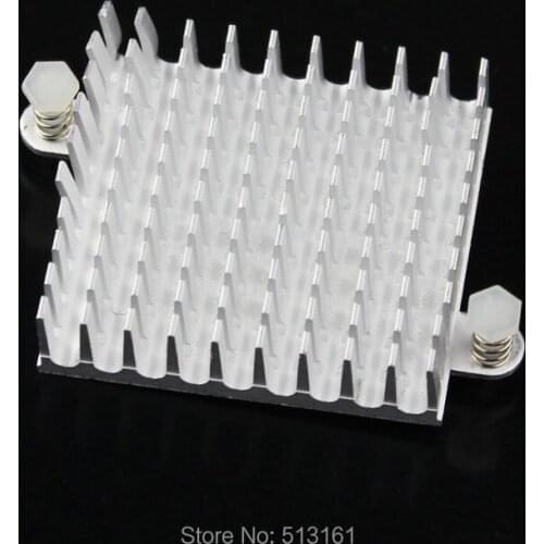 2 Pieces/lot 43x40x11mm DIY Northbridge Cooling Aluminum Heatsink For CPU PC