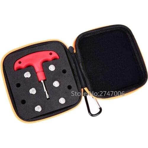 6pcs/set Golf Weight Screw +Wrench + Case For M4 M6 Driver Head 2/4/6/8/10/12g