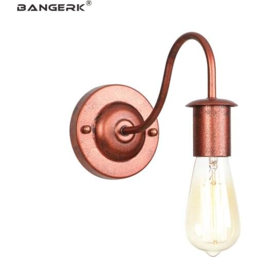 American Vintage Wall Lamp LED Edison Industrial Sconce Wall Lights Iron Loft Bedside Wall Light Fixtures Home Decor Lighting