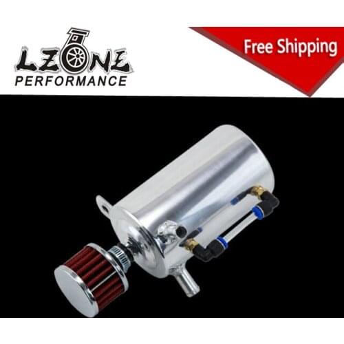 FREE SHIPPING - UNIVERSAL BREATHER TANK&OIL CATCH CAN TANK WITH BREATHER FILTER ,0.5L JR-TK10S