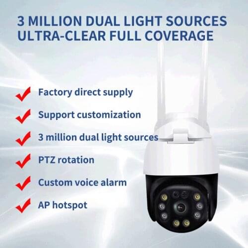 Wireless Camera Wifi Mobile Phone Remote Camera System Home Smart Network HD Home Security Video Voice Camera
