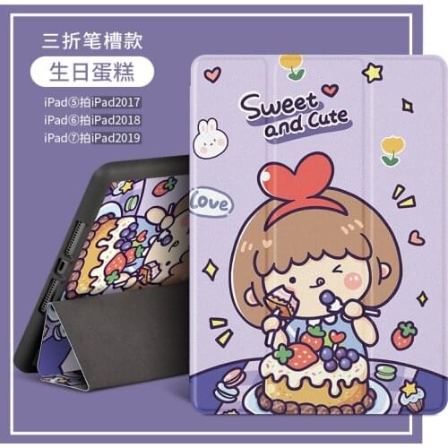For 2019 iPad 10.2 Case iPad 7th 8th Generation Cover For 2018 iPad 9.7 6th Air 2 10.5 Air 3 10.9 Air 4 2020 Pro 11 Smart Cover