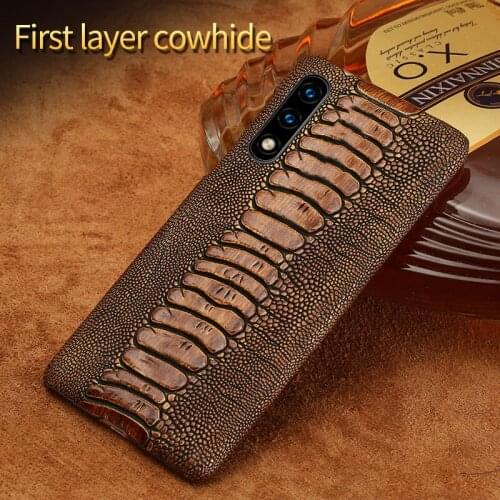 Genuine Cowhide Leather phone case for Honor 10i 10 Lite 20i 20 Pro 8X 9X Cover For Huawei P30 BLite P20 p40 Pro mate 20 pro Y6