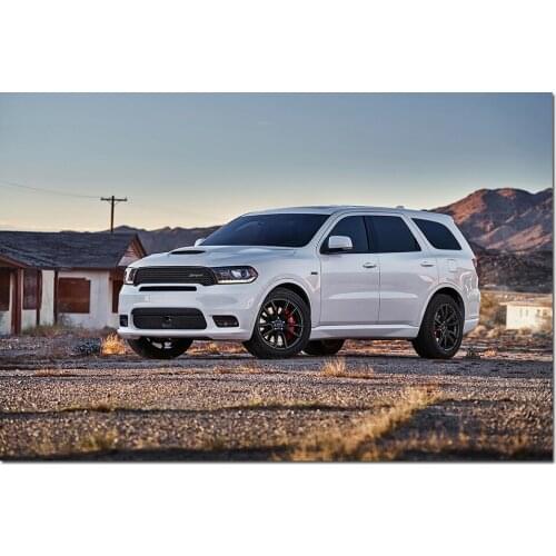 Durango SRT Car Photo Decorative Posters and Prints Canvas Painting Wall Art Picture For Living Room