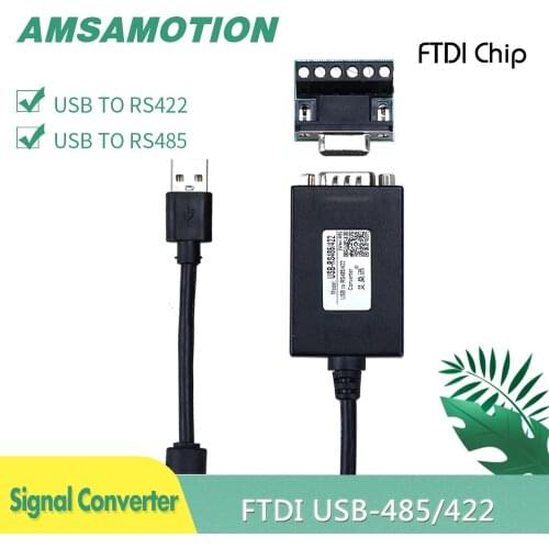 FTDI Chip USB To Serial RS-485/422 Cable Converter USB to RS485 RS422 DB9 9Pin Adapter IM1-U502 Communication Signal Converter