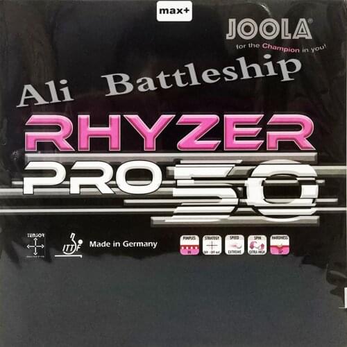 Joola RHYZER Pro 50 (2018 New, Forehand Offensive) Table Tennis Rubber Pips-in Ping Pong Sponge Tenis De Mesa