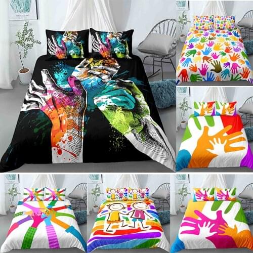 3D Cartoon Bedding Set for Duvet Cover Custom/Europe/Queen,Quilt/Blanket