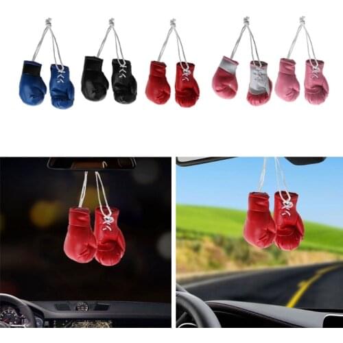 Mini Boxing Gloves Miniature Punching Gloves Holiday Christmas Ornament Hanging Decoration or Souvenir Display for Home