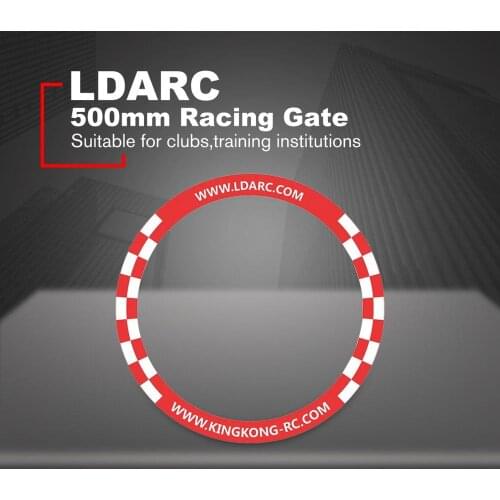 New 500mm Round Flying Racing Gate Game Competition Door FPV Racing Pop-up Gate for 3 Inch Tiny Whoop Race Micro FPV Drone