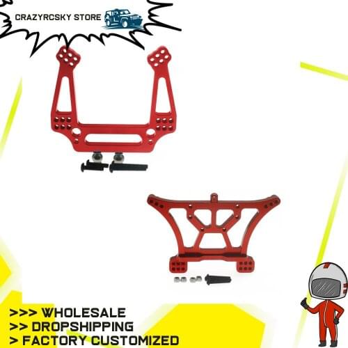 Alloy Front/Rear Shock Tower For Rc Hobby Model Car For 1/10 Traxxas Slash 2Wd Short Course Stampede Bandit Craniac Ford Bigfoot