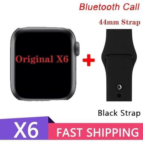 Smartch X6 Full Touch Bluetooth Call Smart Watch Men for Apple Watch Support Music Play Women Smart Band PK W34 IWO 12 10 T500