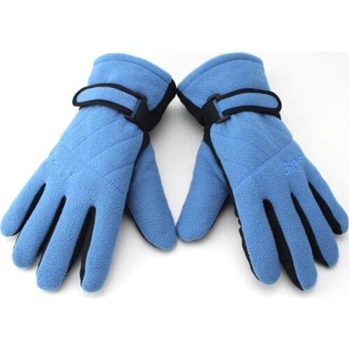 CKAHSBI Outdoor Fleece Thermal Luvas Bicycle Bike Ski Glove Women Men Skiing Winter Warm Mittens Fitness Snow Luavas
