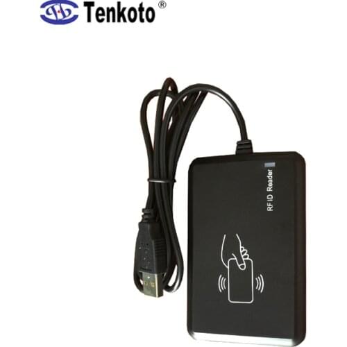 USB 13.56KHZ IC And 125KHZ ID Card Dual Band Frequency RFID Contactless NFC Reader