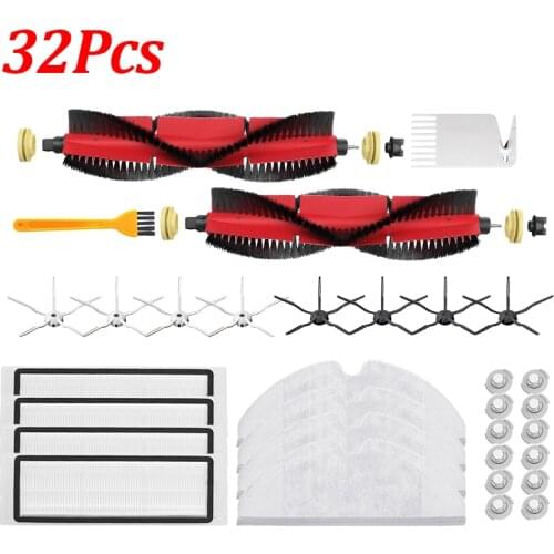Main Brush HEPA Filter Mop Cloth kit for Xiaomi for Roborock S5 MAX S50 S6 S60 S65 Robot Vacuum Cleaner Replacement Parts