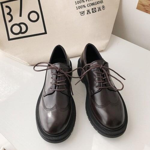 2020 Spring Fashion Black Oxford Flats Woman Loafers Shoes Femme New Patent Leather Shoes Woman Casual Womens Flats U19-06