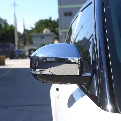 ABS Chrome Plastic Side Rear View Mirror Cap Cover Trim Car Accessories For Land Rover Range Rover RR Sport 2014-2017