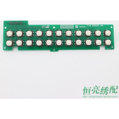 Computer Embroidery Machine Accessories 322 328 Button Circuit Board Kd011a Kd010a 322 328 button circuit board