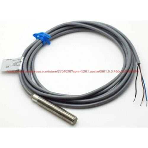 M8 Capacitive Proximity Sensor Non-metal Sensing Distance 1-2mm Three-wire DC NPN/PNP Normally Open Sensor