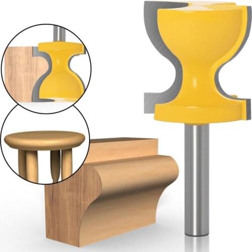 8mm Shank Line Router Bit Woodworking Handrail Trimming knife Molding Tenon Milling Cutter for Wood Stool Table Carving Tool